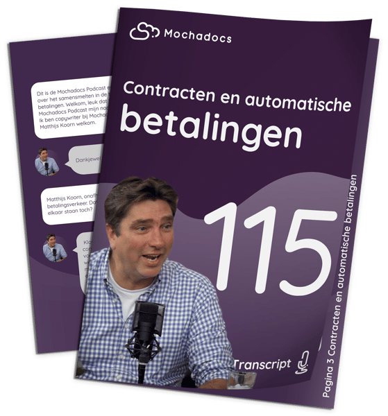 14. Contracten en automatische betalingen 14