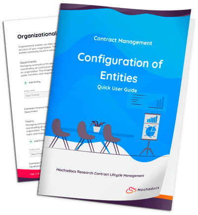 Quick User Guide - Configuration of Entities | Mochadocs