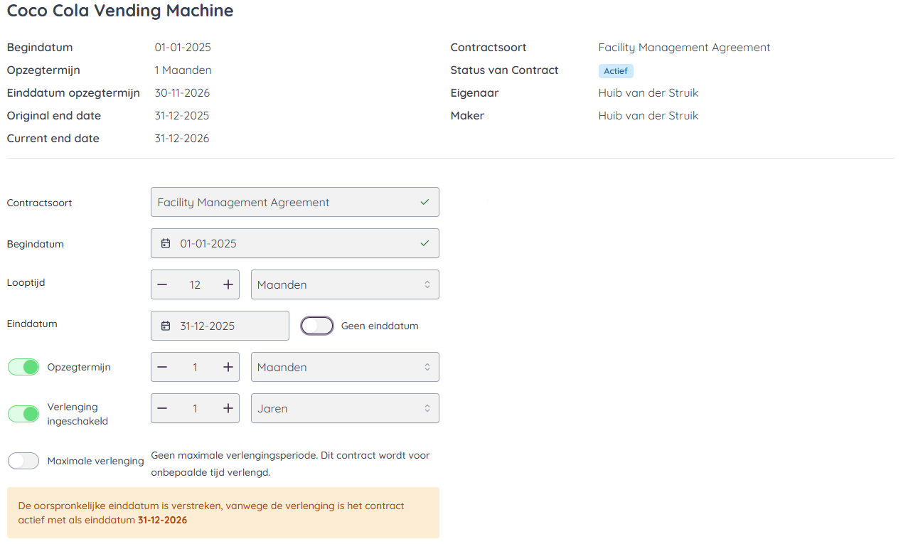 Overzicht aanpassingen Metadata