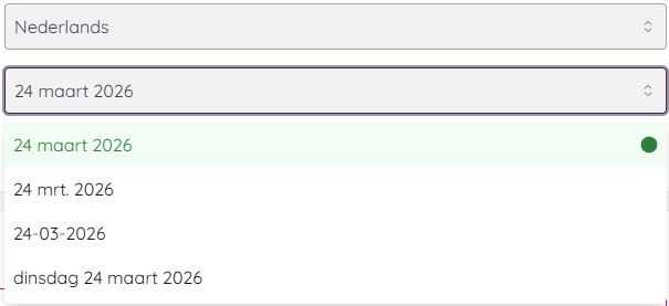 Nederlandse Datumnotatie