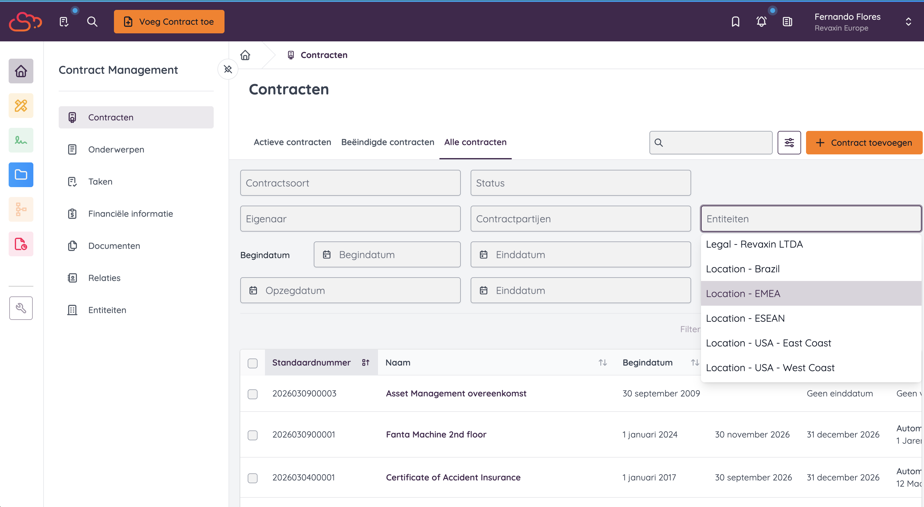 Maak een selectie in je filtering