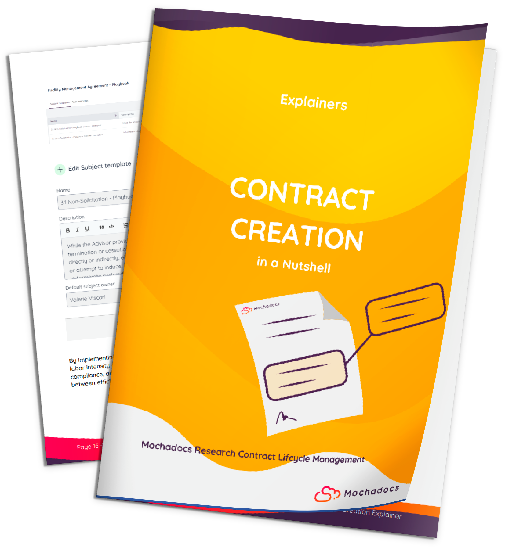 Explainer eBook 3D Contract Creation in a Nutshell