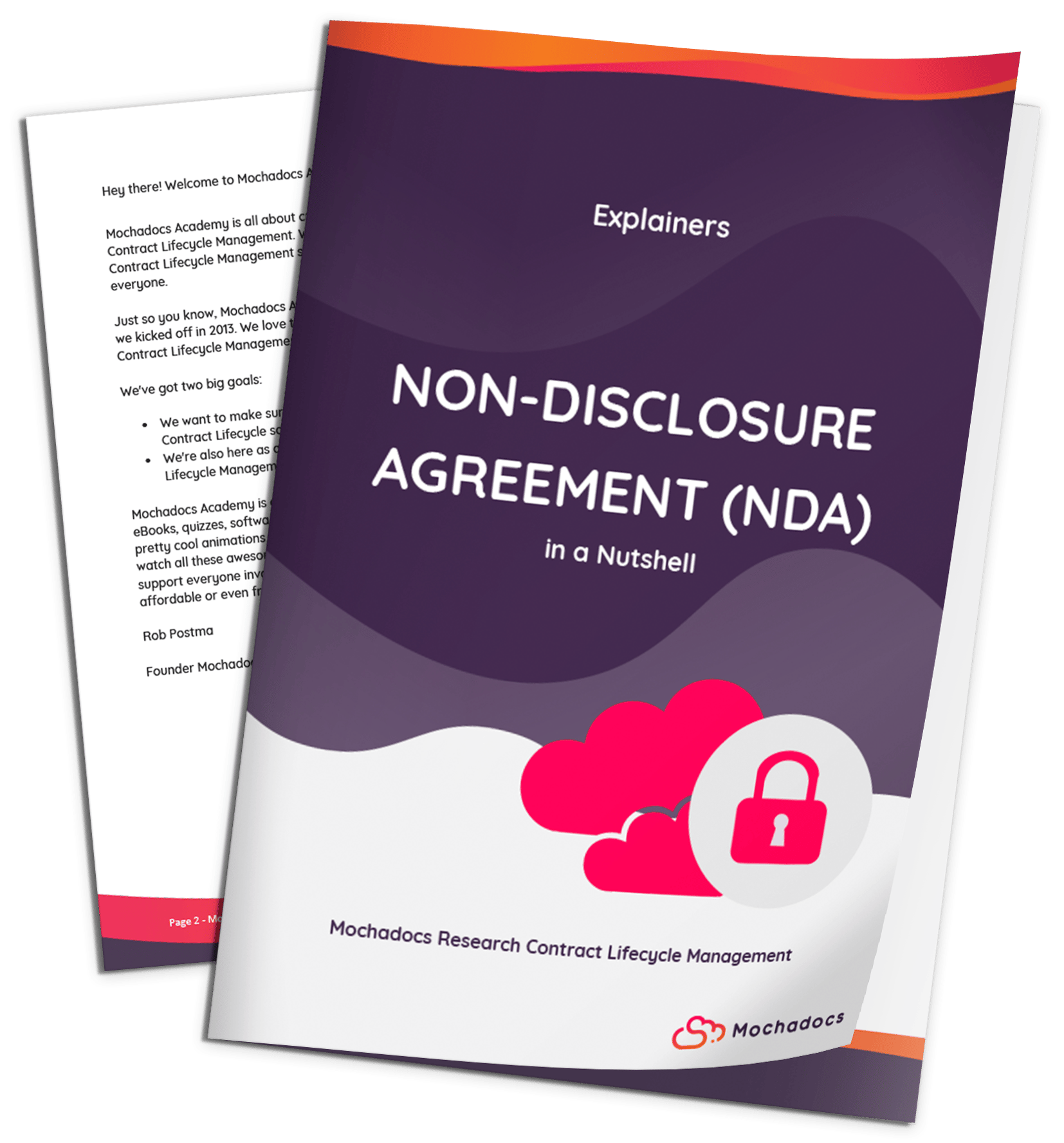 Explainer eBook 3D Contract Lifecycle Management - Non-Disclosure Agreement (NDA)