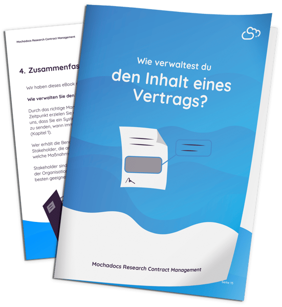 Wie verwaltest du den Inhalt eines Vertrags?