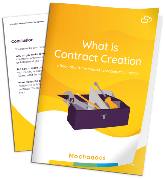 Mock-up What is Contract Creation
