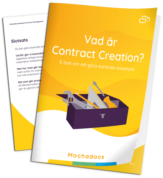 Vad är Contract Creation?