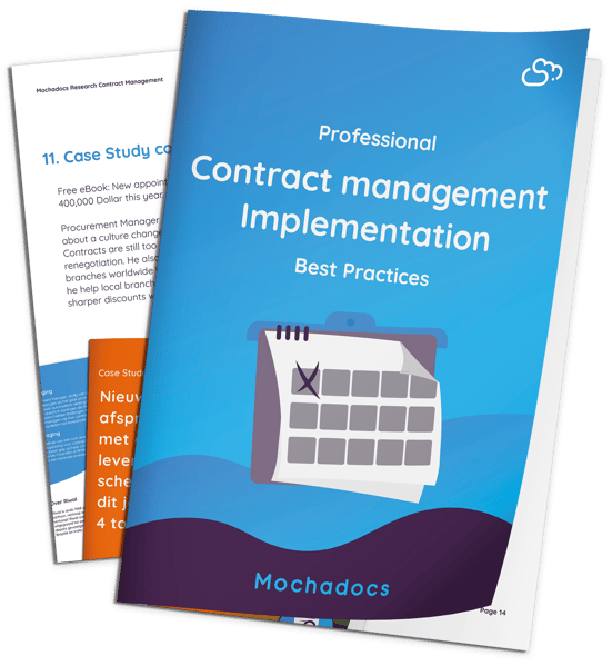Professional Contract Management implementation Best Practices