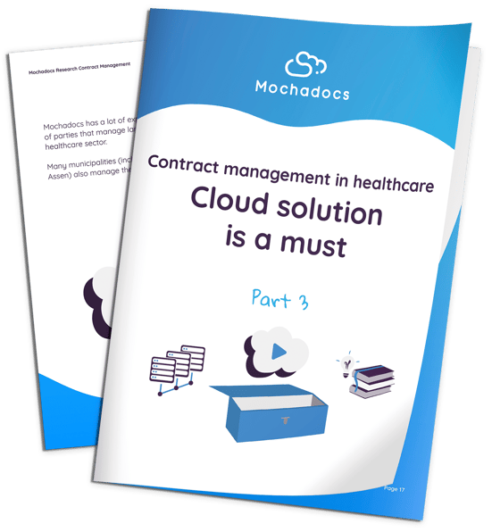 Mock-up Contract Management in healthcare cloud solution is a must