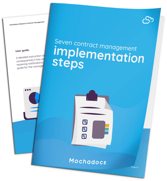 Mock-up eBook Seven Contract Implementation Steps