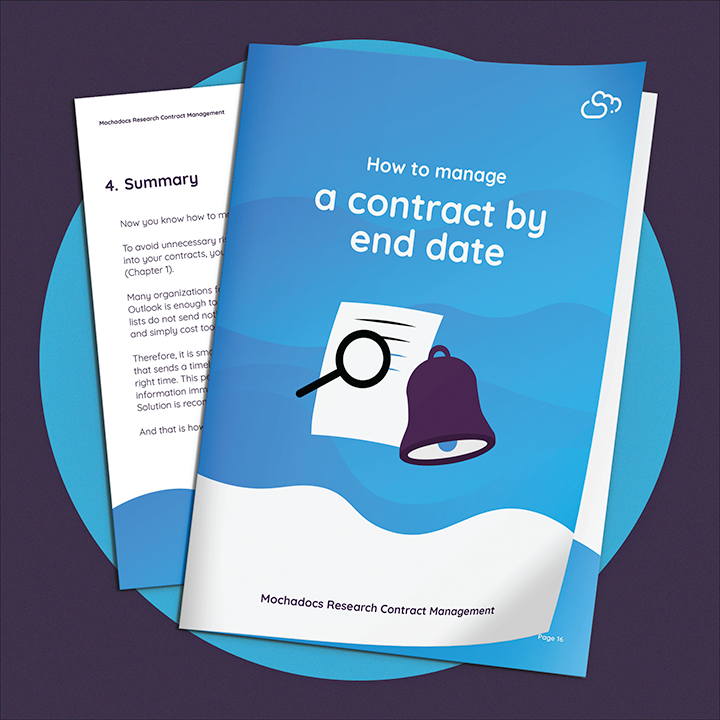 Mochadocs - Contract Management - eBook - How to manage a contract on end date