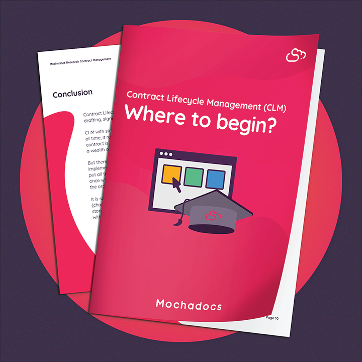 Mochadocs - Contract Lifecycle Management - eBook - CLM Where to begin