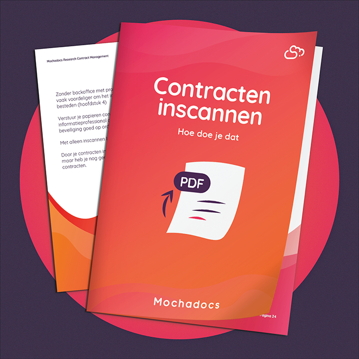 Mochadocs - Contract Lifecycle Management - eBook - Contracten Inscannen hoe doe je dat