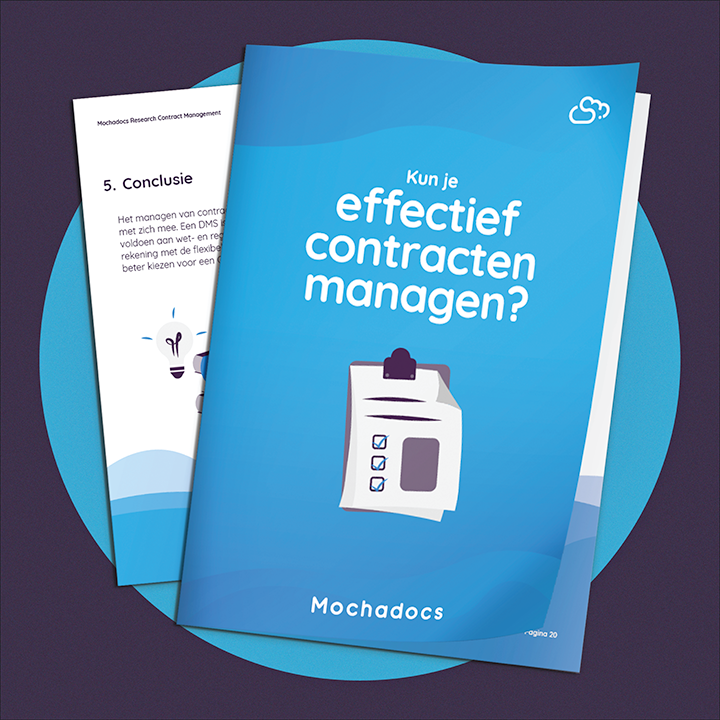 Mochadocs - Contract Management - eBook - Kun je effectief Contracten Managen in een DMS