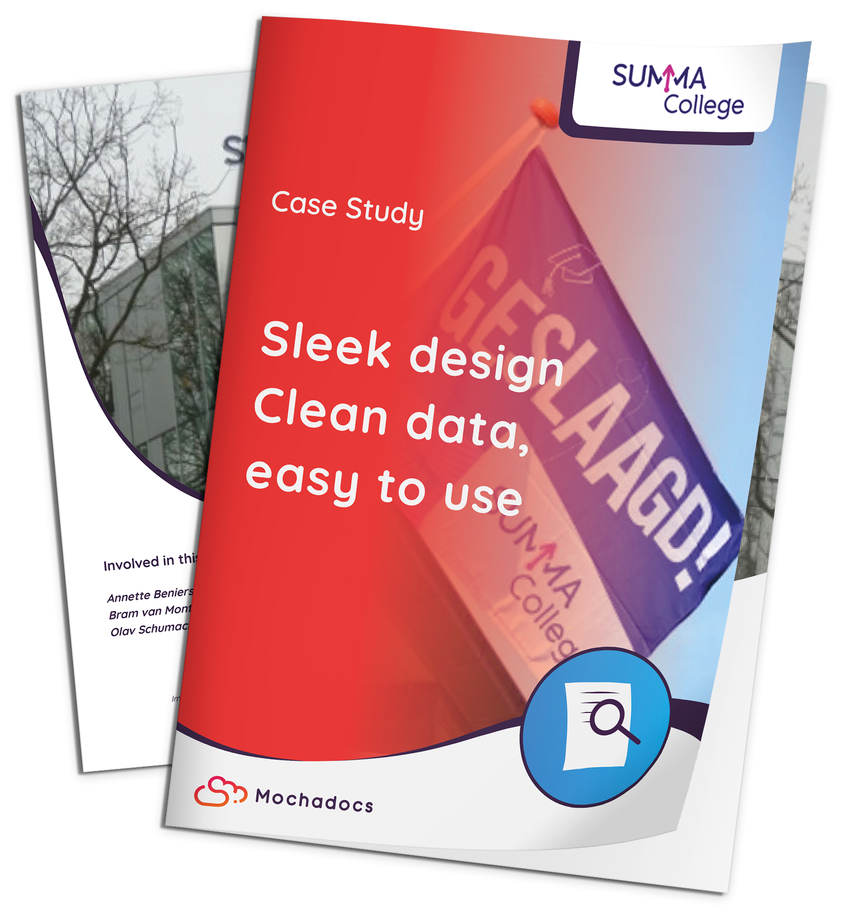Mochadocs - Contract Management - Case Study - Summa College - Sleek design Clean data, easy to use