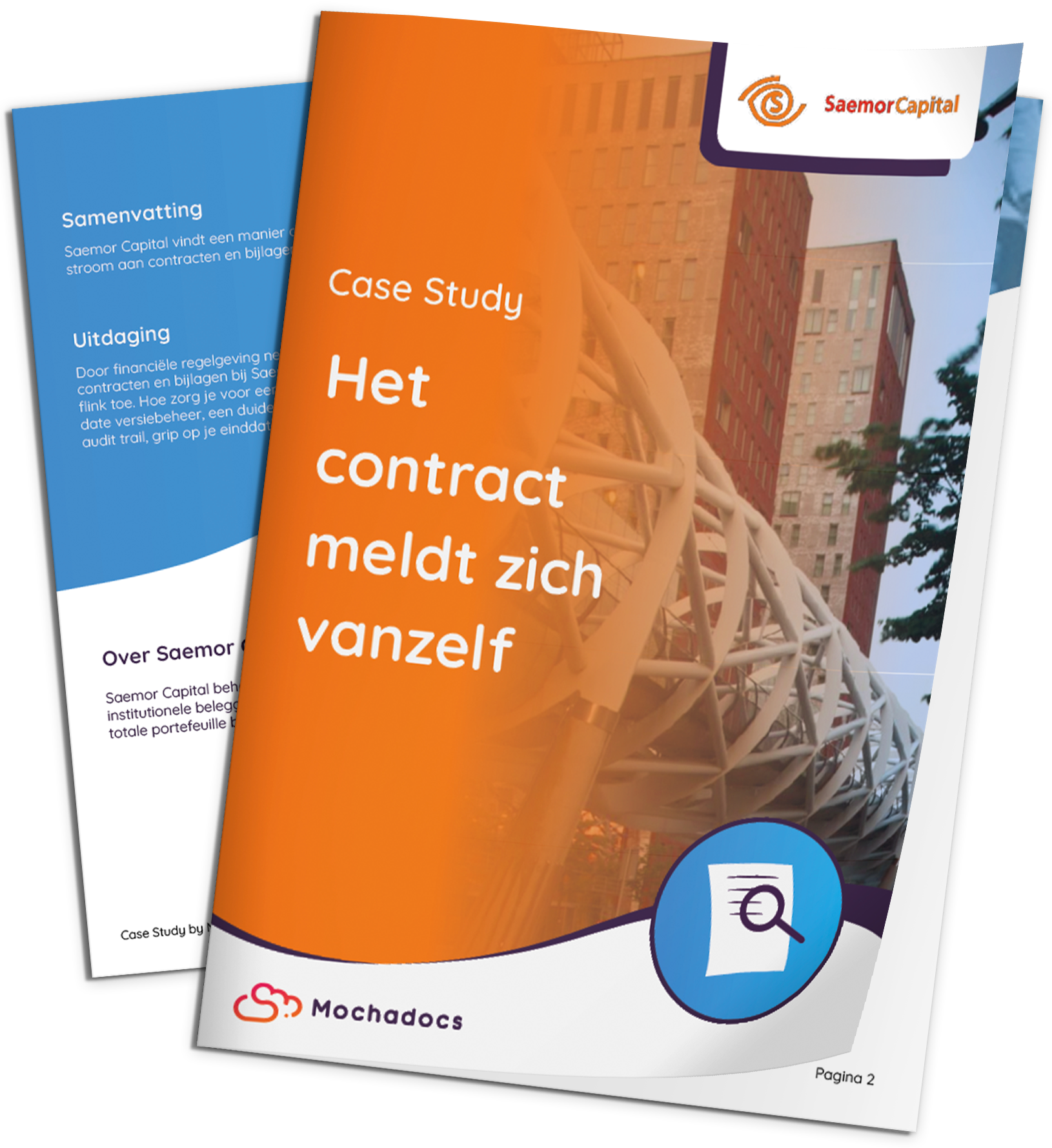 Mochadocs - Contract Management - Case Study - Saemor Capital - The contract reports itself automatically