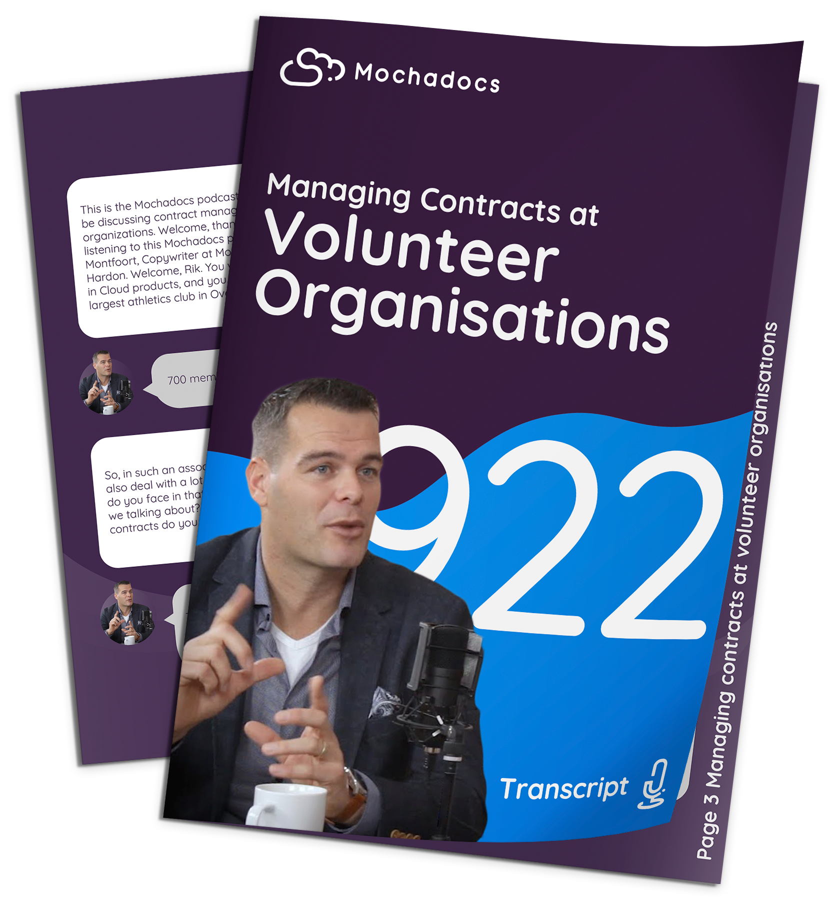 Mochadocs - Contract Management - Transcripts - Managing contracts at a volunteer organisations