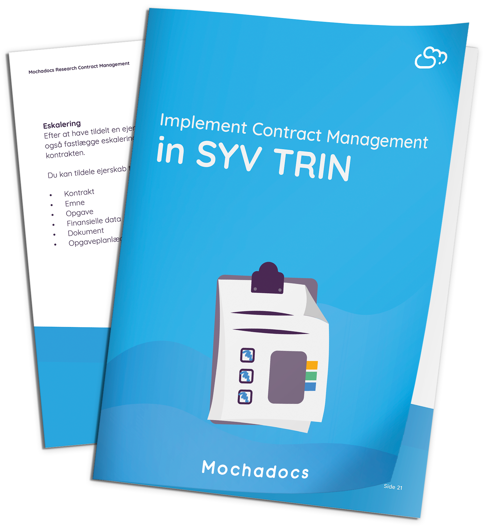 Mochadocs - Contract Management - eBook - Implement Contract Management in SYV TRIN