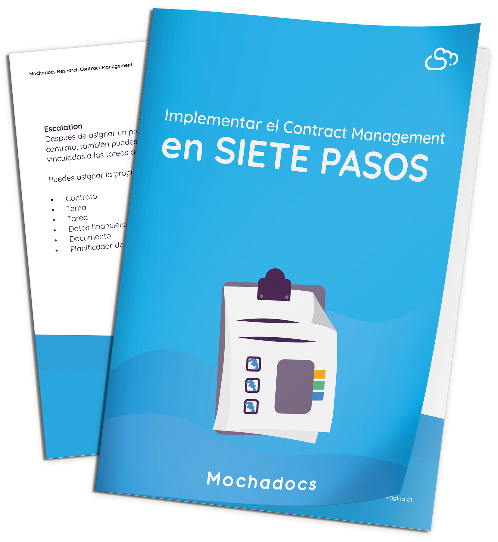 Mochadocs - Contract Management - eBook - Implementar el Contract Management en SIETE PASOS