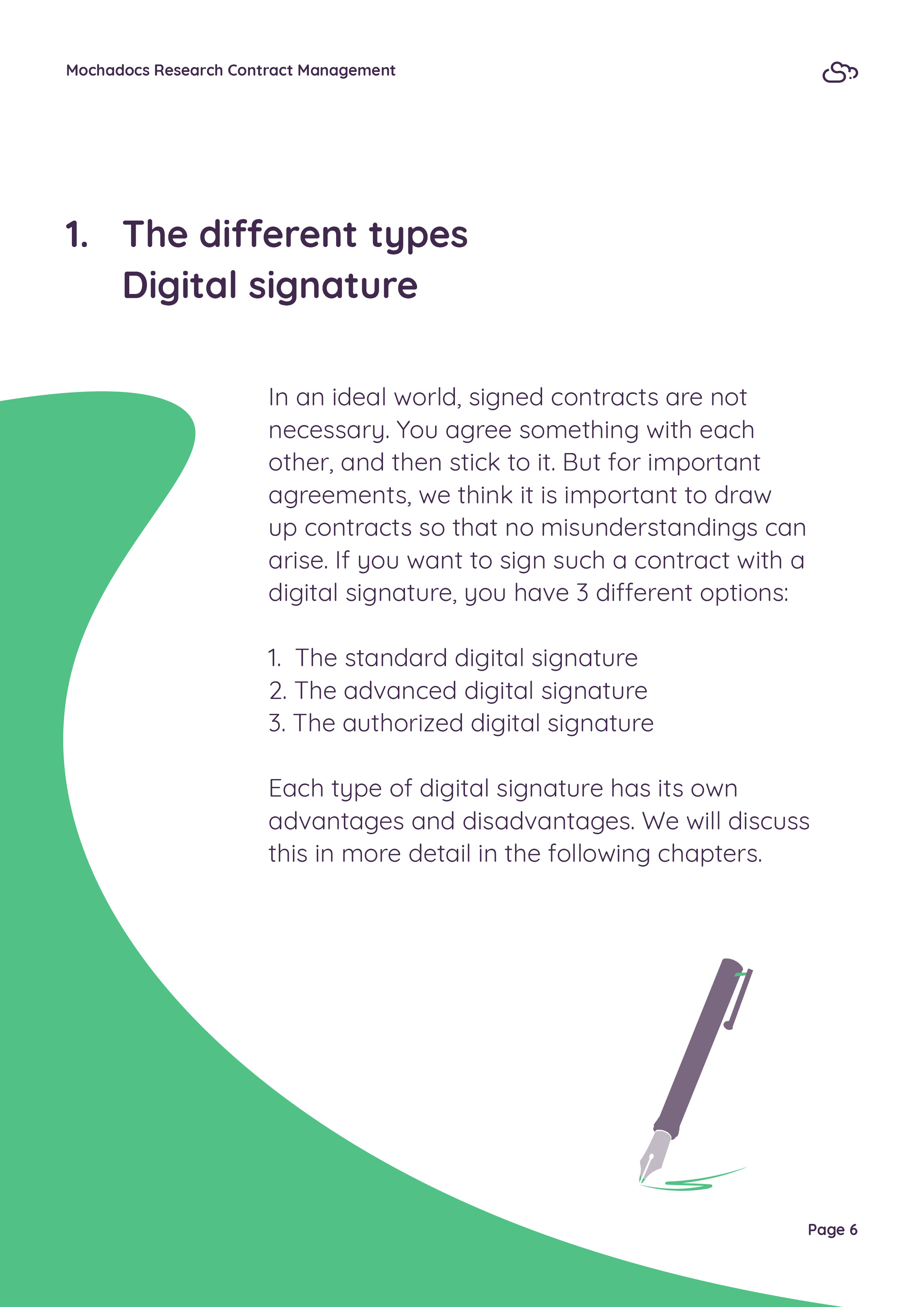 The different types of Digital Signature