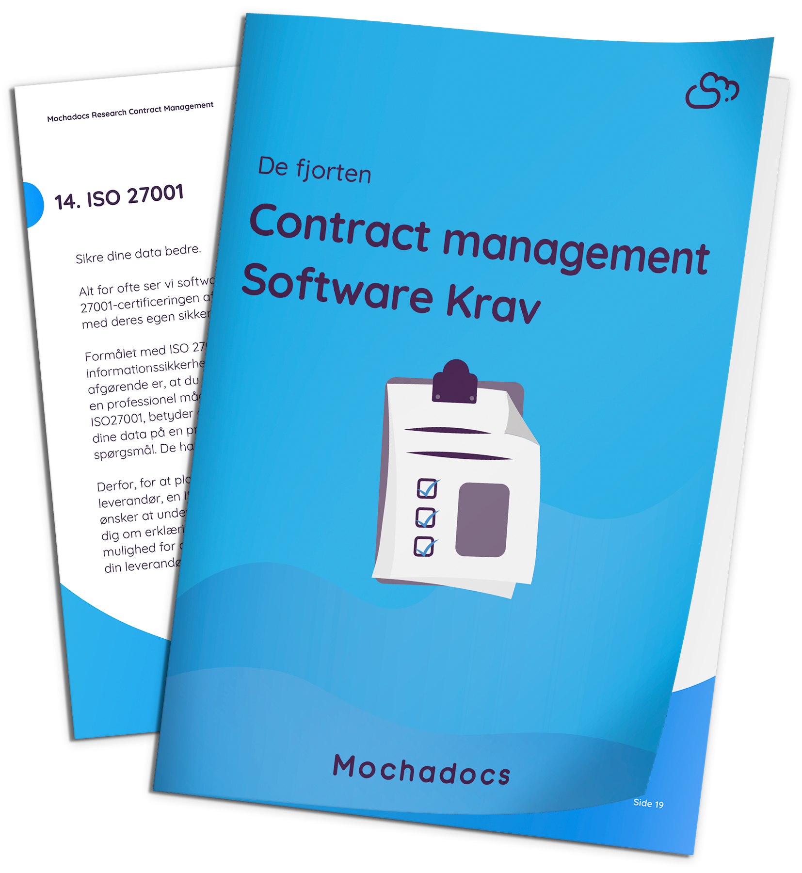 Mochadocs - Contract Management - eBook - De fjorten Contract Managagement Software Krav