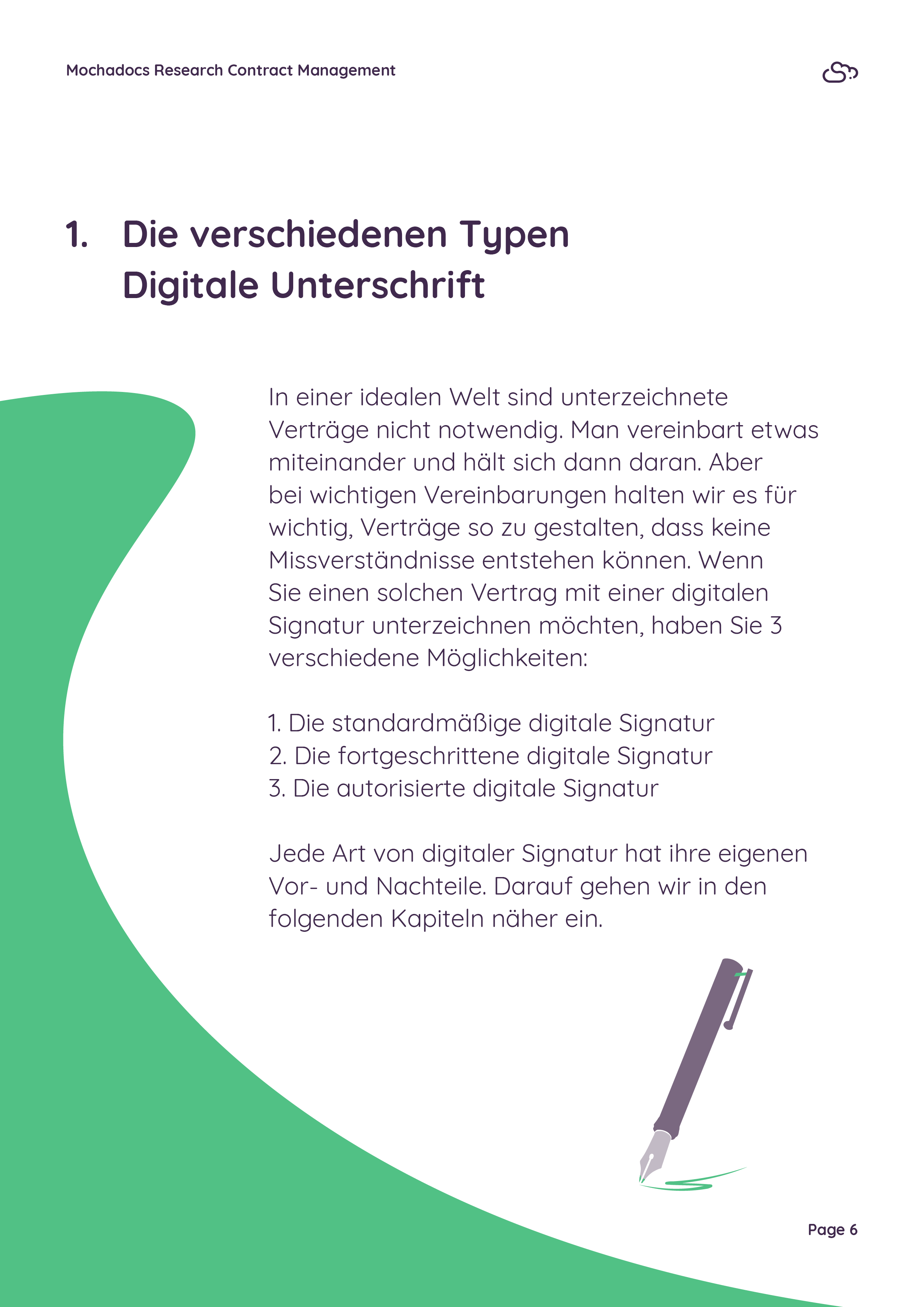 Die verschiedenen Arten der Digitalen Signaturen