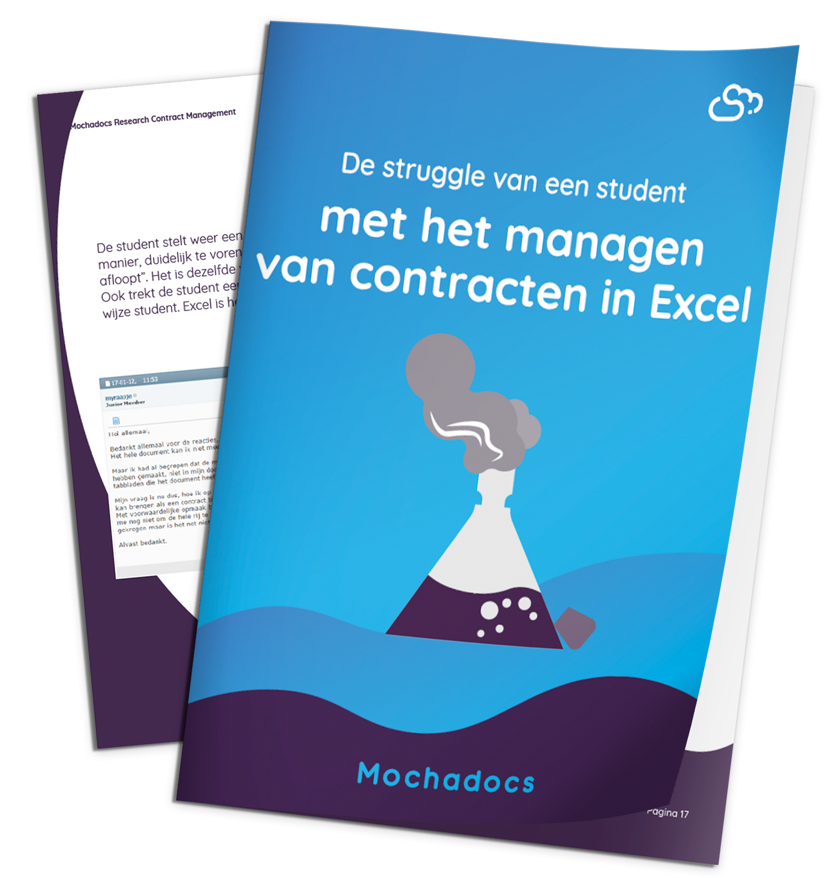 Mochadocs - Contract Management - eBook - De struggle van een student met het managen van contracten in Excel