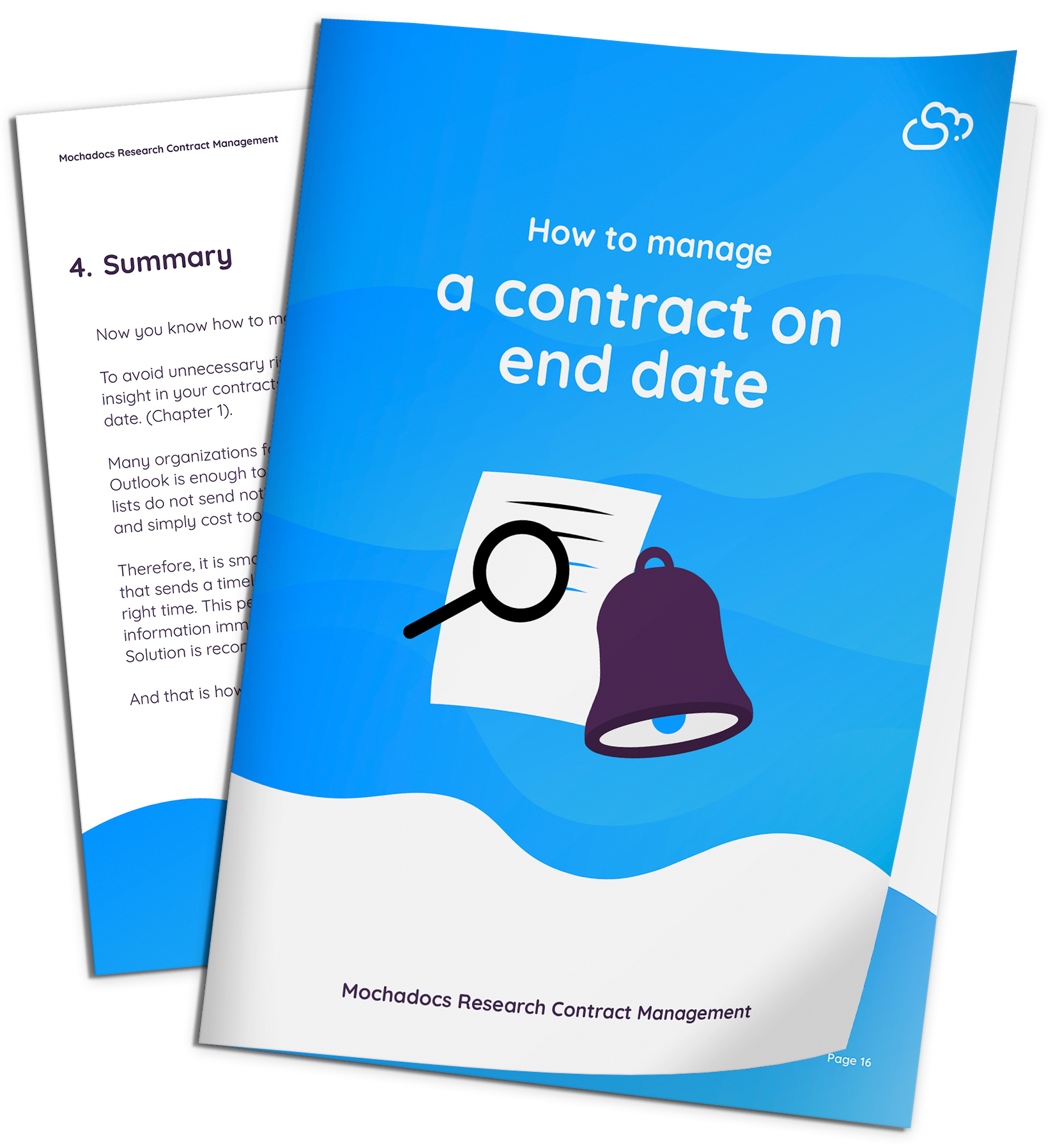 Mochadocs - Contract Management - eBook - How to manage a contract on end date